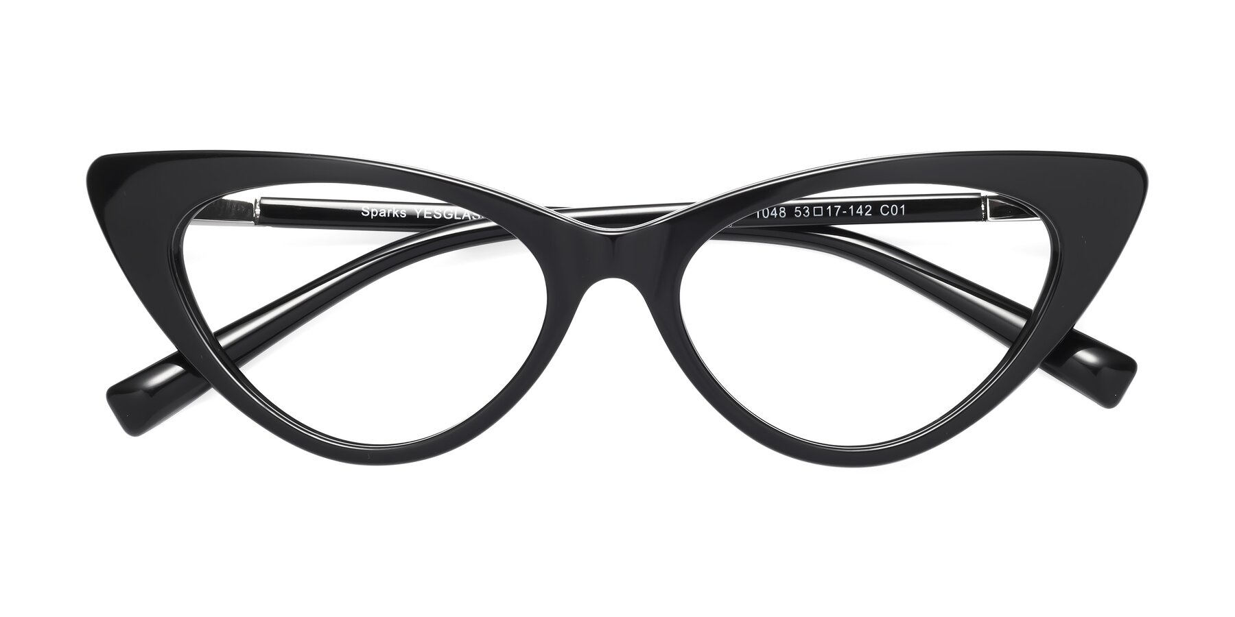 cat-eye glasses